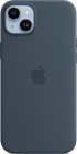 Силиконовый чехол MagSafe для iPhone 14 Plus Синий шторм Изображение Силиконовый чехол MagSafe для iPhone 14 Plus Синий шторм