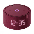 Яндекс Станция Мини с часами с Алисой Красный гранат Изображение Яндекс Станция Мини с часами с Алисой Красный гранат