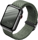Плетеный ремешок Uniq ASPEN для Apple Watch 40-42 мм Зеленый Изображение Плетеный ремешок Uniq ASPEN для Apple Watch 40-42 мм Зеленый