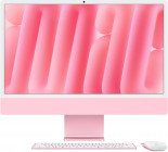 iMac 24" Retina 4,5K (M4 8C CPU, 8C GPU) 16Gb/256Gb Розовый Изображение iMac 24" Retina 4,5K (M4 8C CPU, 8C GPU) 16Gb/256Gb Розовый