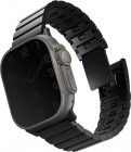 Изображение Стальной ремешок Uniq Strova Mag для Apple Watch 44-49 мм Черный