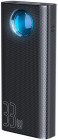 Внешний аккумулятор Baseus Amblight Quick Charge & digital display 33W 30000mAh (PPLG-01) Black Изображение Внешний аккумулятор Baseus Amblight Quick Charge & digital display 33W 30000mAh (PPLG-01) Black