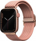 Плетеный ремешок Uniq ASPEN для Apple Watch 44-49 мм Бледно-розовый Изображение Плетеный ремешок Uniq ASPEN для Apple Watch 44-49 мм Бледно-розовый
